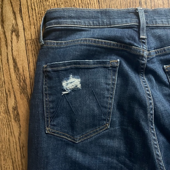 Mother High waisted rider ankle fray. Size 30. Wicked wildflower - Picture 13 of 13